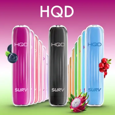 HQD Vapes mit 1,8% Nikotin