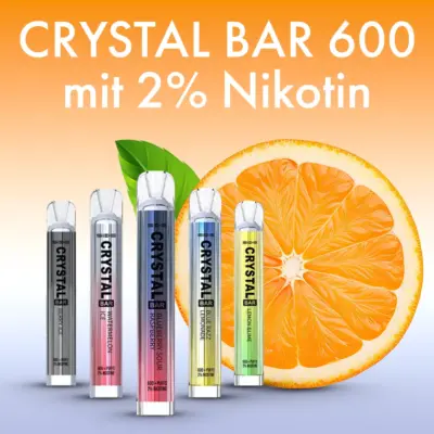 SKE Crystal Bar 600 mit 2% Nikotin