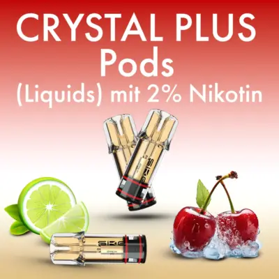 SKE Crystal Pods mit 2% Nikotin
