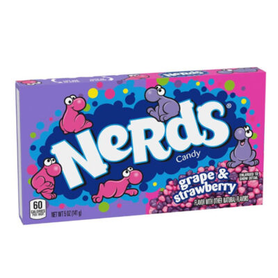 Nerds Grape & Strawberry Box VE: 12 Packungen x 141g