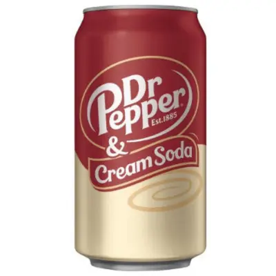 Dr Pepper Cream Soda VE: 12 x 355ml