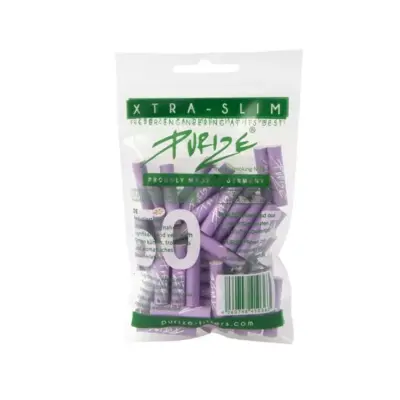 Purize Aktivkohlefilter XTRA Slim, 5,9mm Farbe Flieder - VE: 20 x 50 Filter