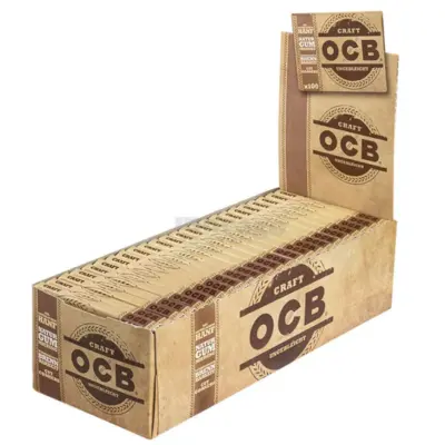 OCB Craft Ungebleicht - VE: 25 x 100 Blatt
