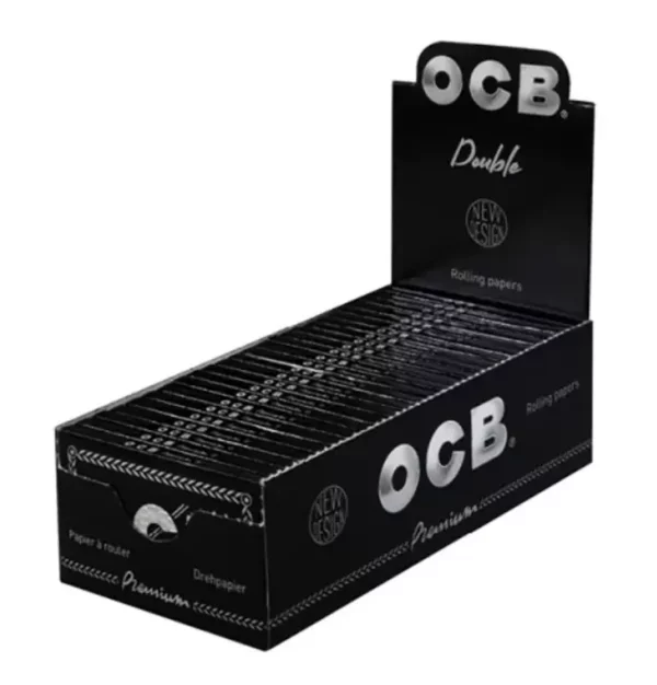 OCB Schwarz Premium kurz - VE: 25 x 100 Blatt