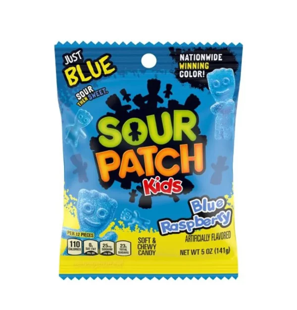 Sour Patch Kids Blue Raspberry Tüte VE: 12 Stück x 102g