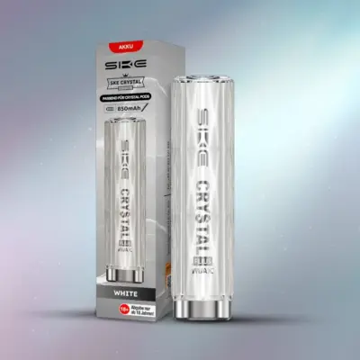 Crystal Plus MAX Akku 850 mAh - Weiß