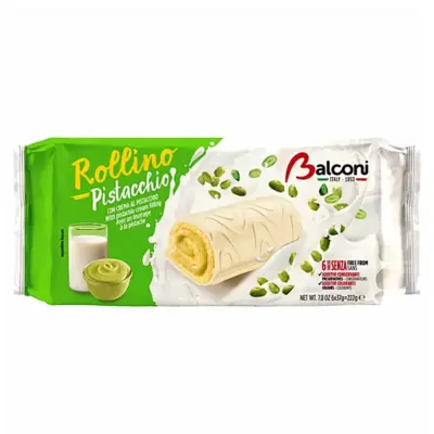 Balconi Rollino Pistacchio VE: 20 Packungen x 222g