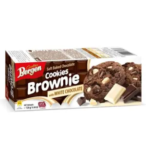 Bergen Cookies White Chocolate VE: 18 Packungen x 126g