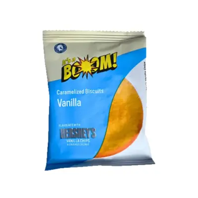 It`s a Boom - Hershey's Biscuits Vanilla VE: 12 Packungen x 20g