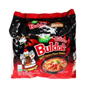 Buldak Samyang Noodles Stew Type VE: 8 Stück x 5 Pack x 145g