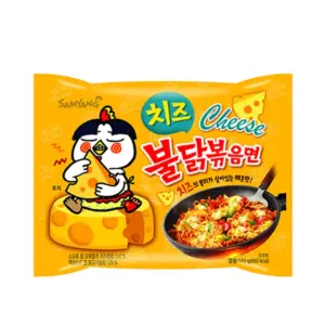 Buldak Samyang Noodles Cheese VE: 8 Stück x 5 Pack x 140g