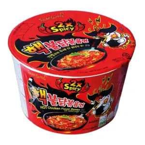 Buldak Nood Cup Bigbowl Double Spicy VE: 16 Packungen x 105g