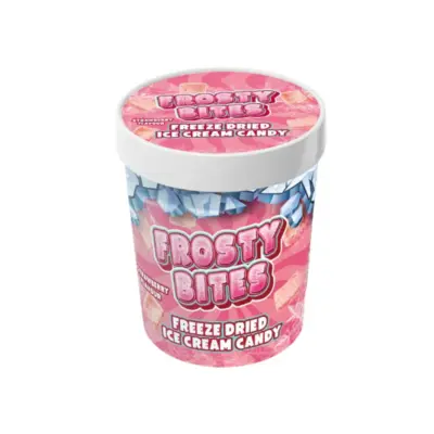 Frosty Bites Ice Cream Strawberry VE: 24 Packungen x 40g