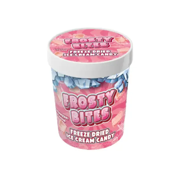 Frosty Bites Ice Cream Strawberry VE: 24 Packungen x 40g