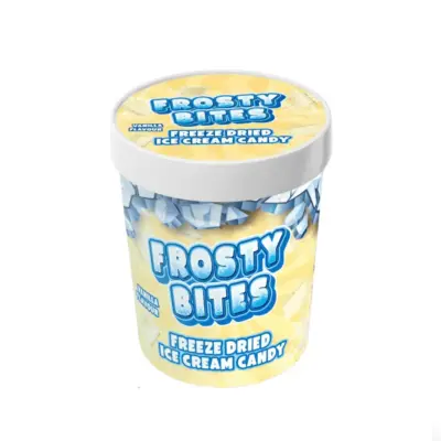 Frosty Bites Ice Cream Vanilla VE: 24 Packungen x 40g