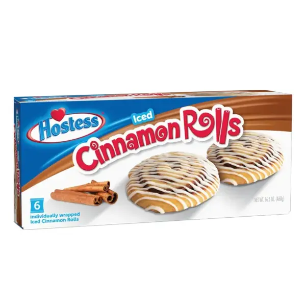 Hostess Cinnamon Rolls VE: 6 Packungen mit 6 Stück x 78g