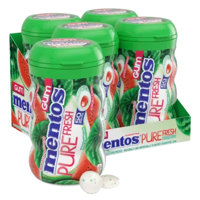 Mentos Pure Fresh Watermelon Display VE: 6 Packungen x 61,25g