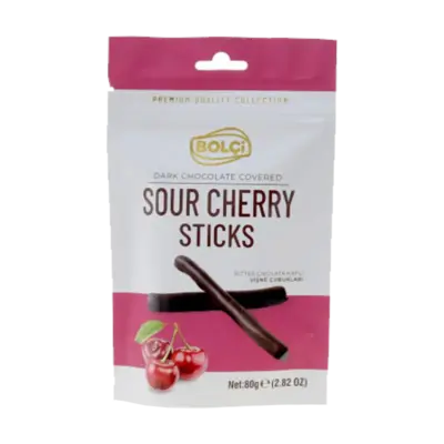 Bolci Stick Cherry Dark VE: 12 Packungen x 80g