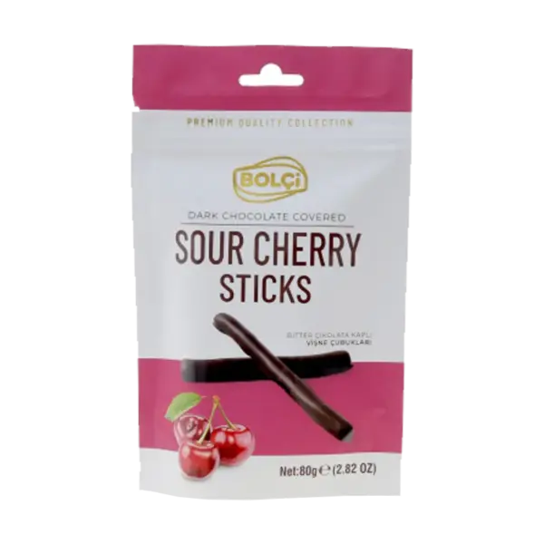 Bolci Stick Cherry Dark VE: 12 Packungen x 80g
