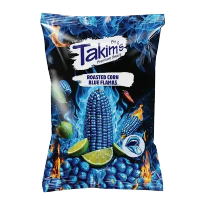 Takim's Roasted Corn Blue Flamas VE: 15 Packungen x 100g