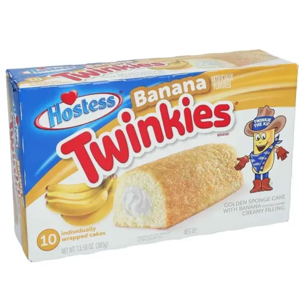 Hostess Twinkies Banana VE: 6 Packungen mit 10 Stück x 38,5g