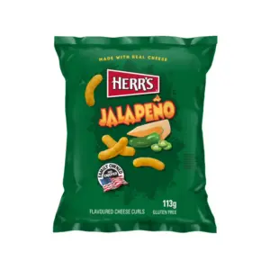 Herr’s Jalapeno Cheese Curls VE: 11 Packungen x 12 Tüten a 113g