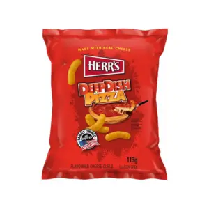 Herr’s Deep Dish Pizza Cheese Curls VE: 11 Packungen x 12 Tüten a 113g