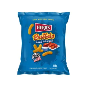 Herr’s Buffalo Blue Cheese Curls VE: 11 Packungen x 12 Tüten a 113g