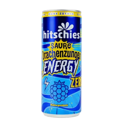 Hitschies Saure Drachenzunge Energy Drink / ZERO VE: 24 x 250ml