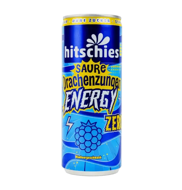 Hitschies Saure Drachenzunge Energy Drink / ZERO VE: 24 x 250ml