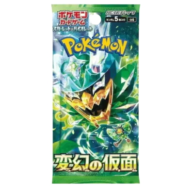 Mask of Change (sv6) VE: 1 Packung mit 30 Boostern a 5 Karten