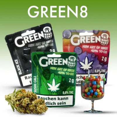 GREEN8-10-OH Blüten