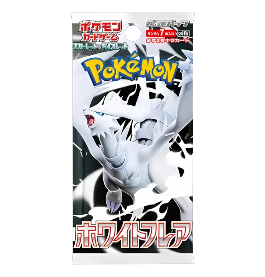 White Flare VE: 1 Packung mit 20 Boostern a 7 Karten