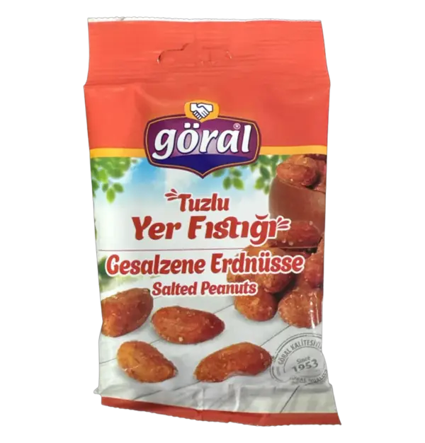 Göral - Yer Fistik Ici Erdnuss gesalzen VE: 12 Stück a 75g