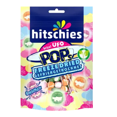 Hitschies brizzl UFO Pops VE: 10 Stück a 50g