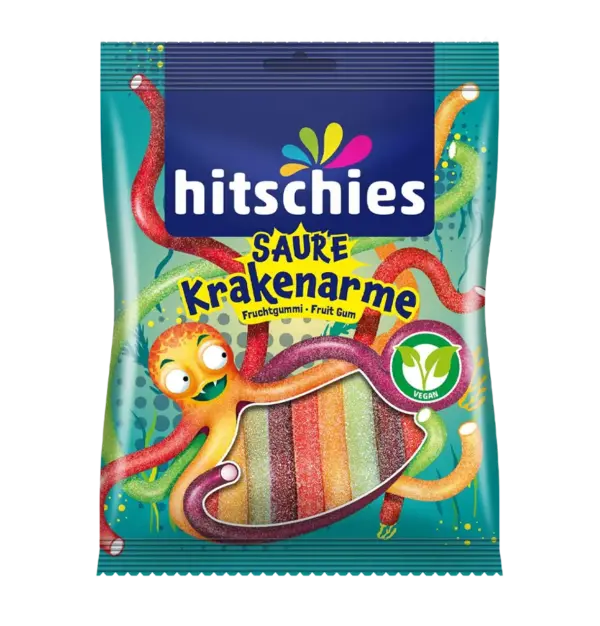 Hitschies Saure Krakenarme Fruchtgummi VE: 20 Stück a 125g