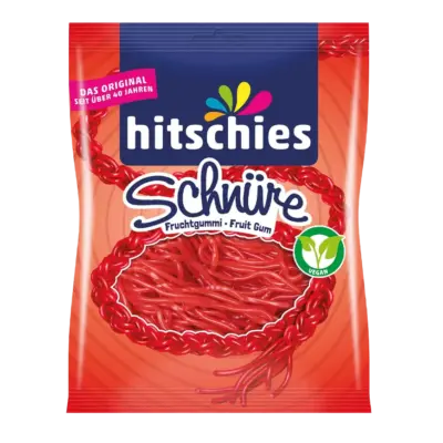 Hitschies Schnüre Erdbeere Fruchtgummi VE: 15 Stück a 125g