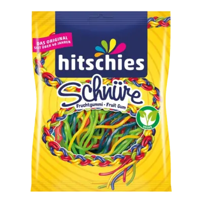 Hitschies Schnüre Mix Fruchtgummi VE: 15 Stück a 125g