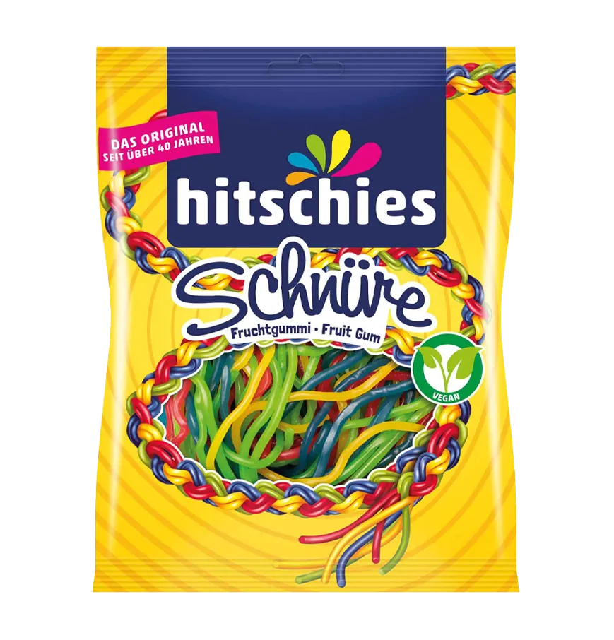 Hitschies Schnüre Mix Fruchtgummi VE: 15 Stück a 125g