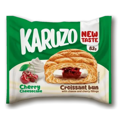 Karuzo Croissant Cherry Cheesecake Cream VE: 24 Stück a 82g