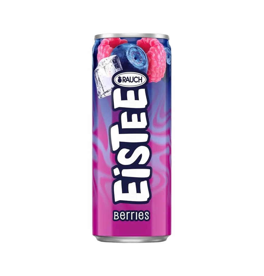 Rauch Eis Tee - Berries VE: 12 Stück a 0,33l
