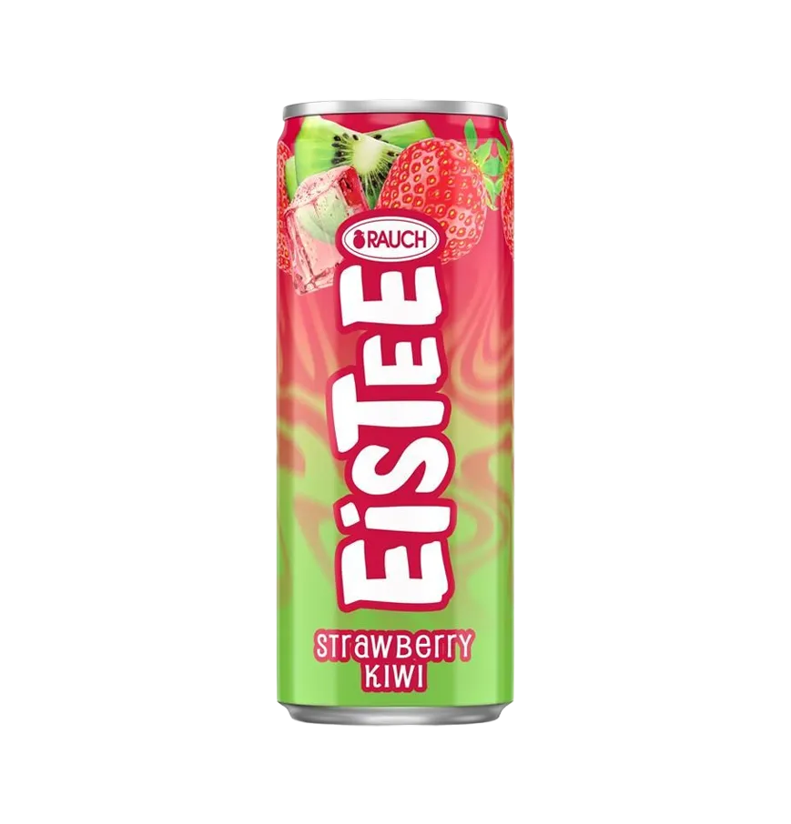 Rauch Eis Tee - Erdbeere Kiwi VE: 12 Stück a 0,33l