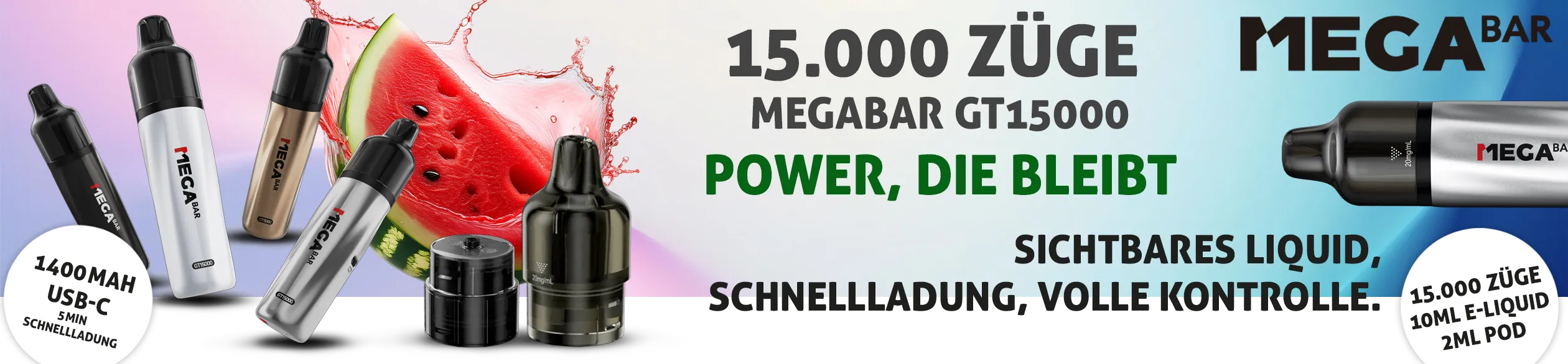 Mega Bar 15K Akkuträger – Headerbild