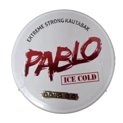 Pablo Ice Cold Chewbags Gold 3.0 – Extreme Strong (30 mg/g) VE: 10 Stück