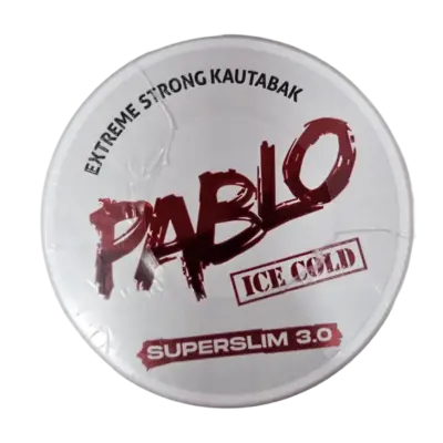 Pablo Ice Cold Chewbags Superslim 3.0 – Extreme Strong (30 mg/g) VE: 10 Stück