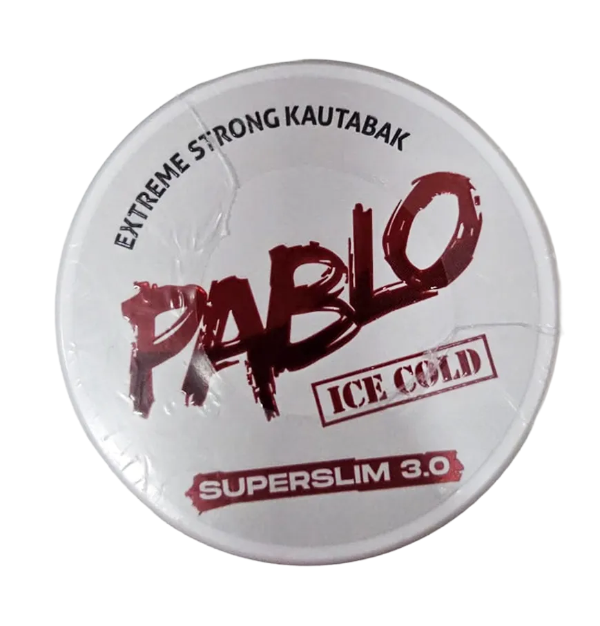 Pablo Ice Cold Chewbags Superslim 3.0 – Extreme Strong (30 mg/g) VE: 10 Stück