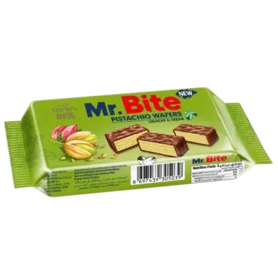 MR. Bite Toren Waffeln Pistazien VE: 24 x 35g