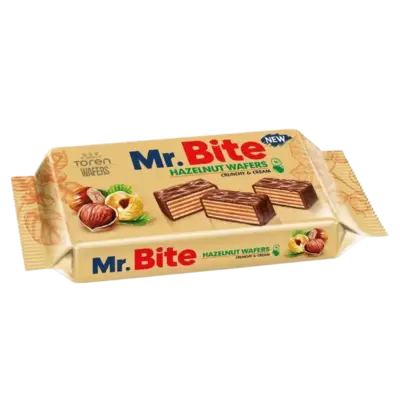 MR. Bite Toren Waffeln Hazelnuts VE: 24 x 35g