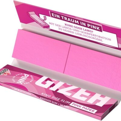 Gizeh All Pink KSS & Tips VE: 26 Heftchen a 34 Blättchen + 34 Tips
