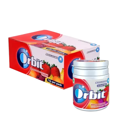 Orbit Mixed Fruit Display VE: 8 x 22g
